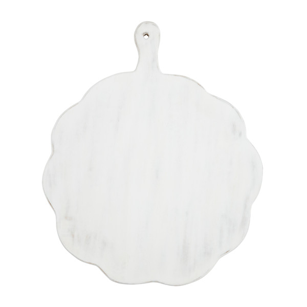 Small Scalloped Wood Board | Mud Pie