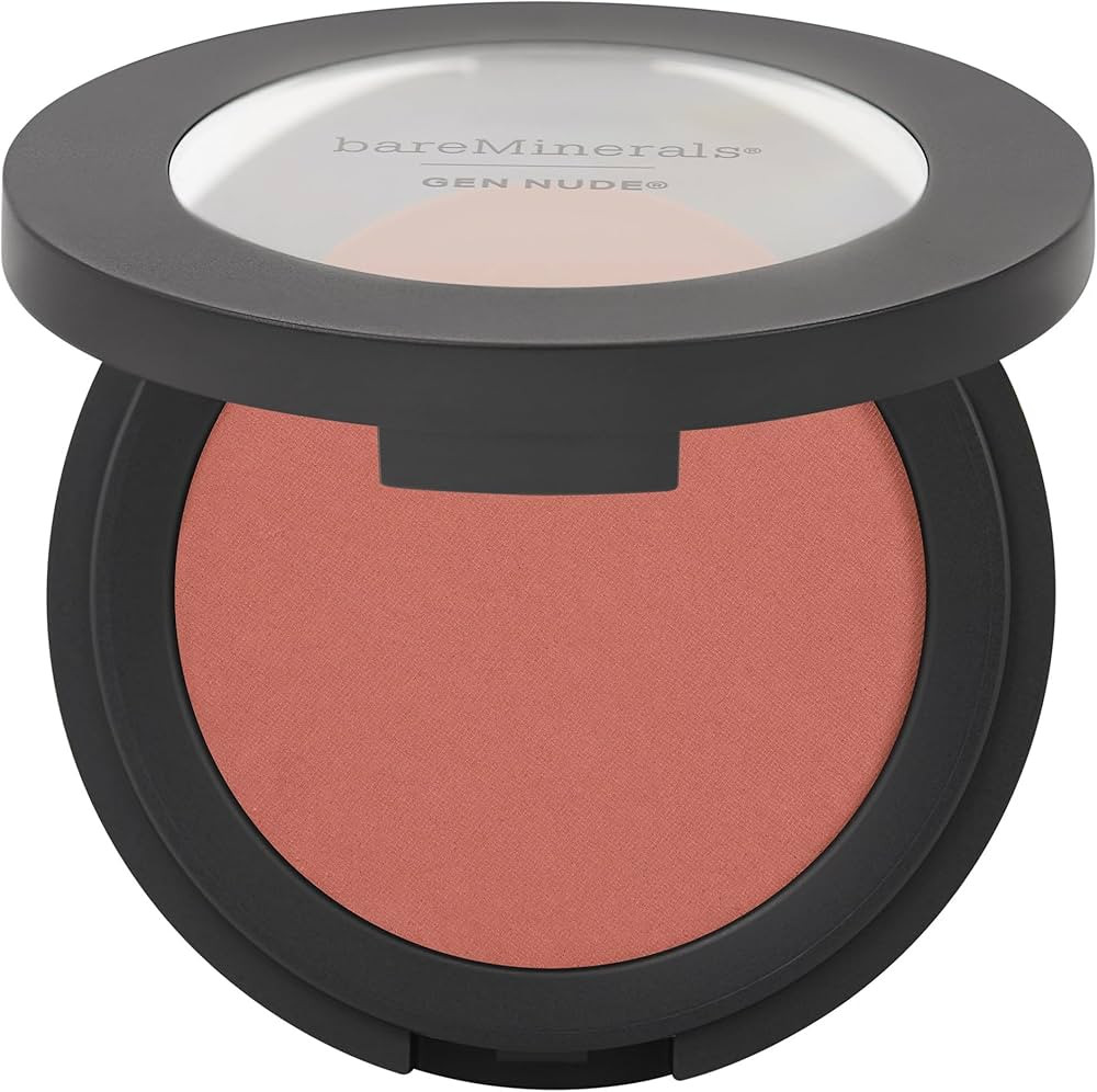 bareMinerals Gen Nude Powder Blush, Mineral-Based Pressed Blush Powder, All Day Wear, Buildable C... | Amazon (US)
