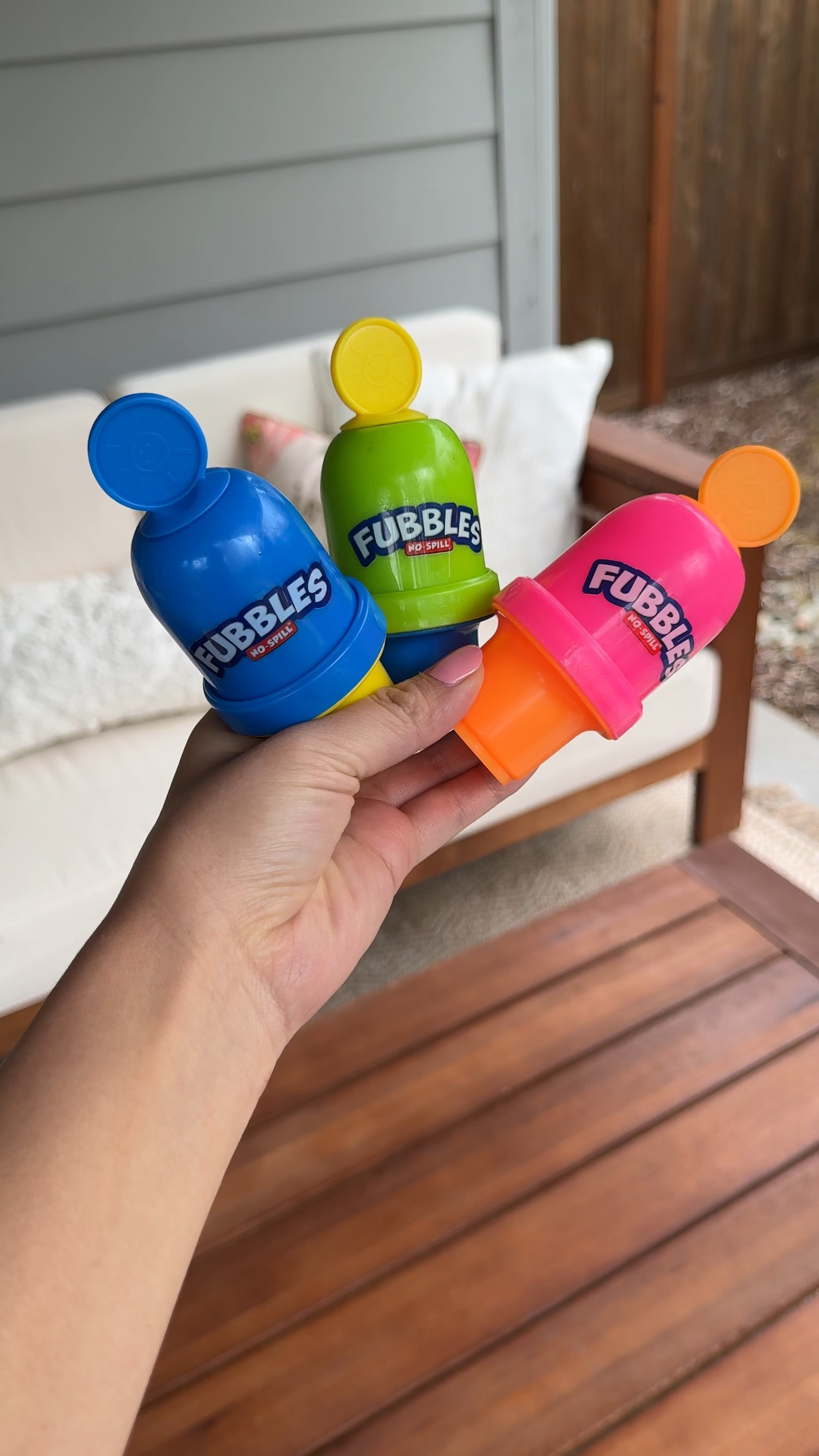 The viral no spill bubbles are on major deal! I was shocked to see that a pack of 3 is only $10.90 now since I paid close to $20! A summer must have for toddlers!

#LTKSaleAlert #LTKHome #LTKKids