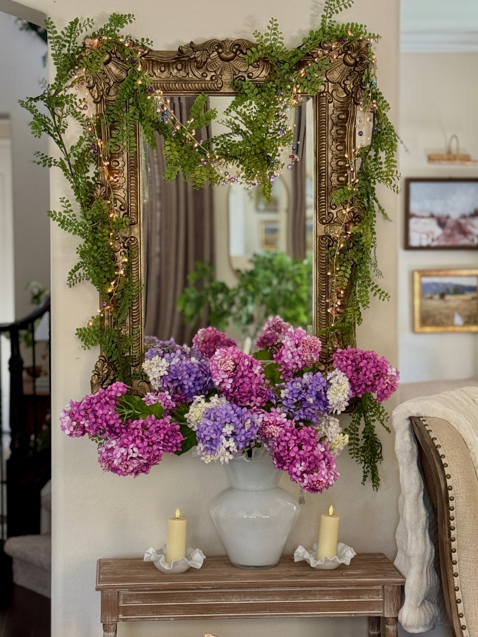 This elegant Ruffle Glass vase is my new favorite vase! (This and the smaller version, the Ruffle Glass Bud Vase)

Flower arrangement, vase, elegant vase 

#LTKHome