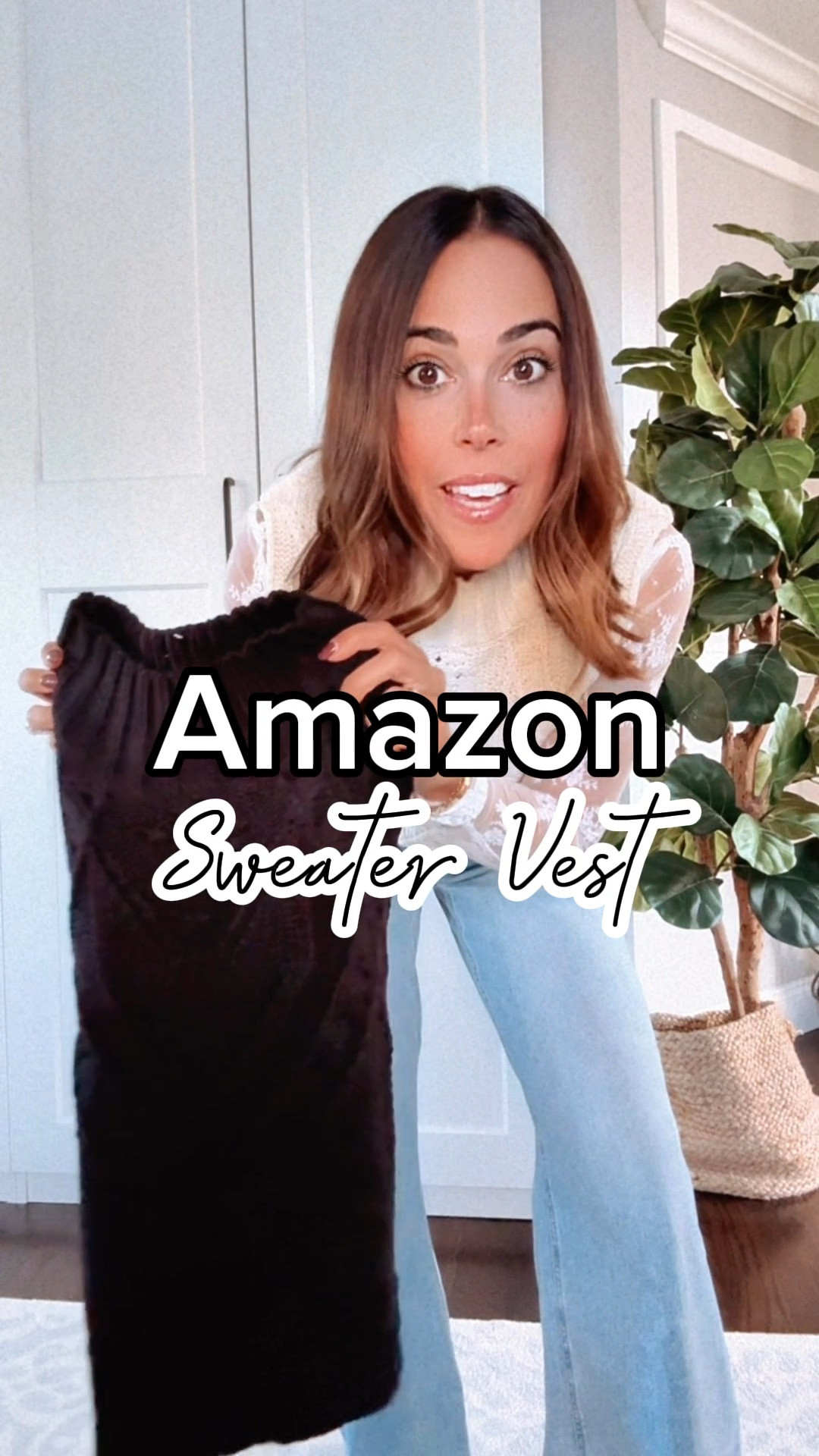 Cutest Amazon sweater tank 🍂 So many ways to layer! Wearing size small

#LTKSeasonal #LTKFindsUnder50 #LTKStyleTip