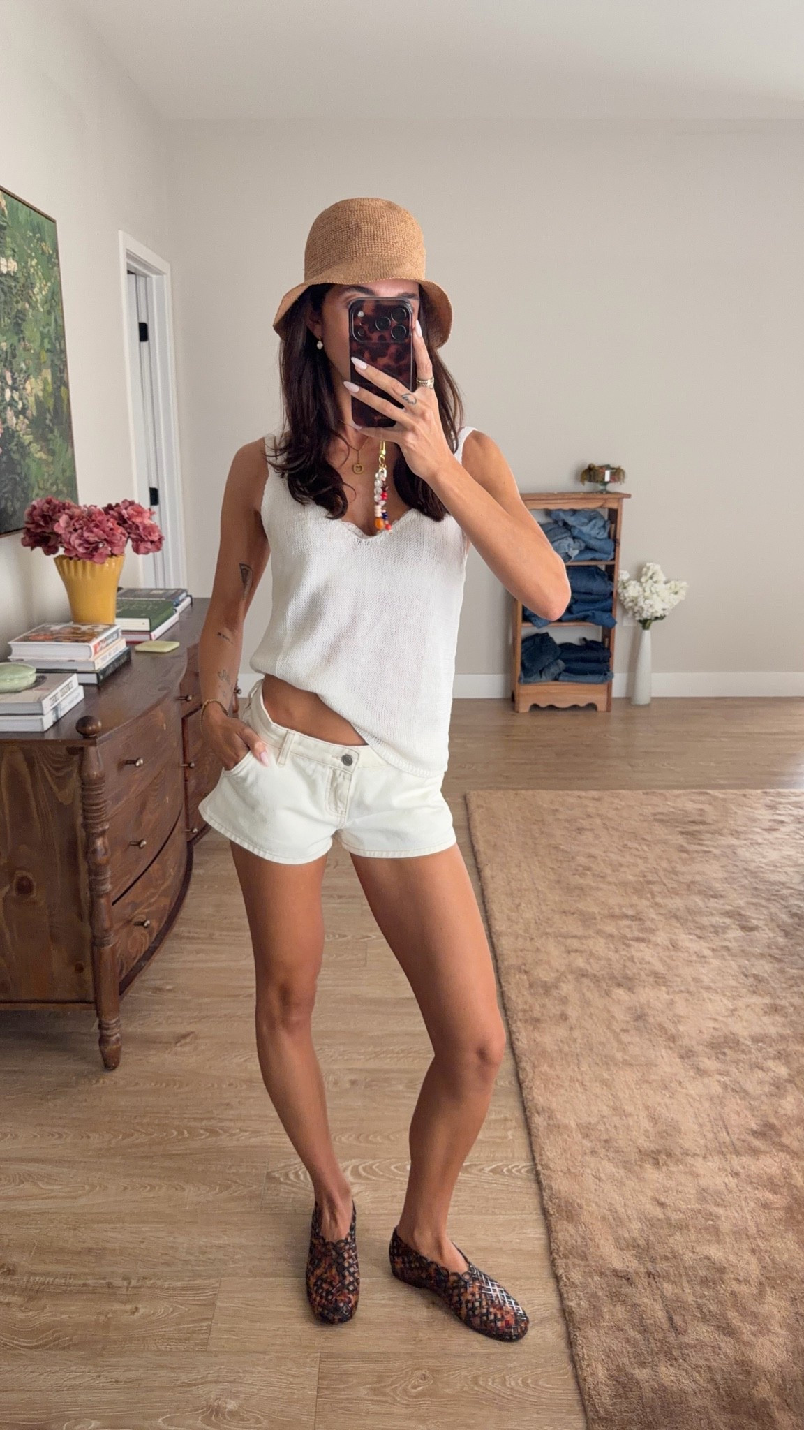 Summer outfit! S in hat, S top, 25 shorts

#LTKsummer #LTKjeans #LTKstyletip