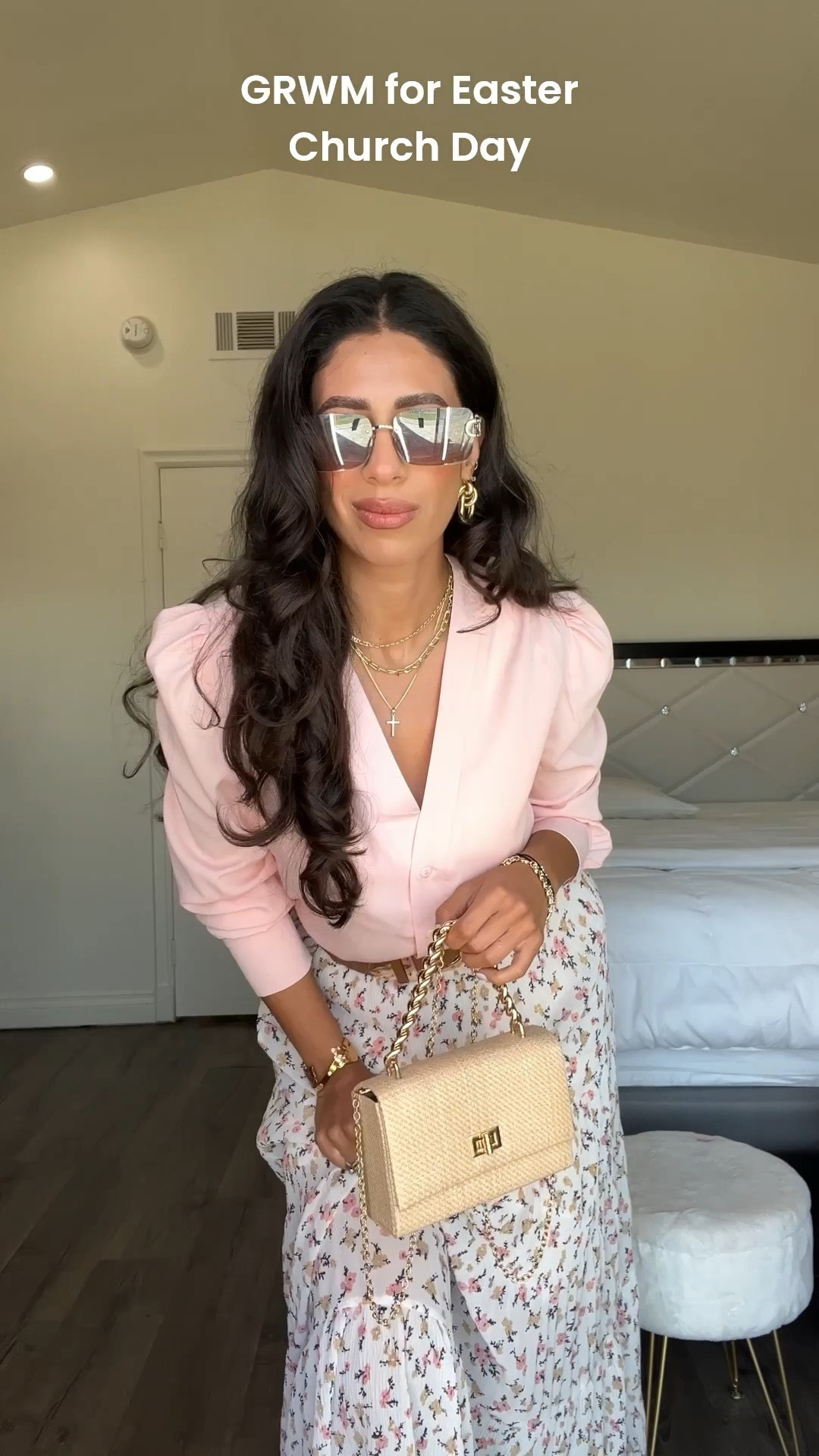 Easter church day outfit 
Amazon outfit 
Floral maxi skirt size small
Satin pink button down size small 

#LTKFindsUnder50 #LTKWatchNow #LTKStyleTip