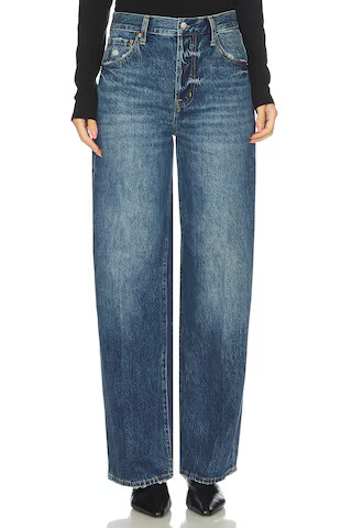 PISTOLA Tate High Rise Bowed Wide Jeans in Fulton from Revolve.com | Revolve Clothing (Global)
