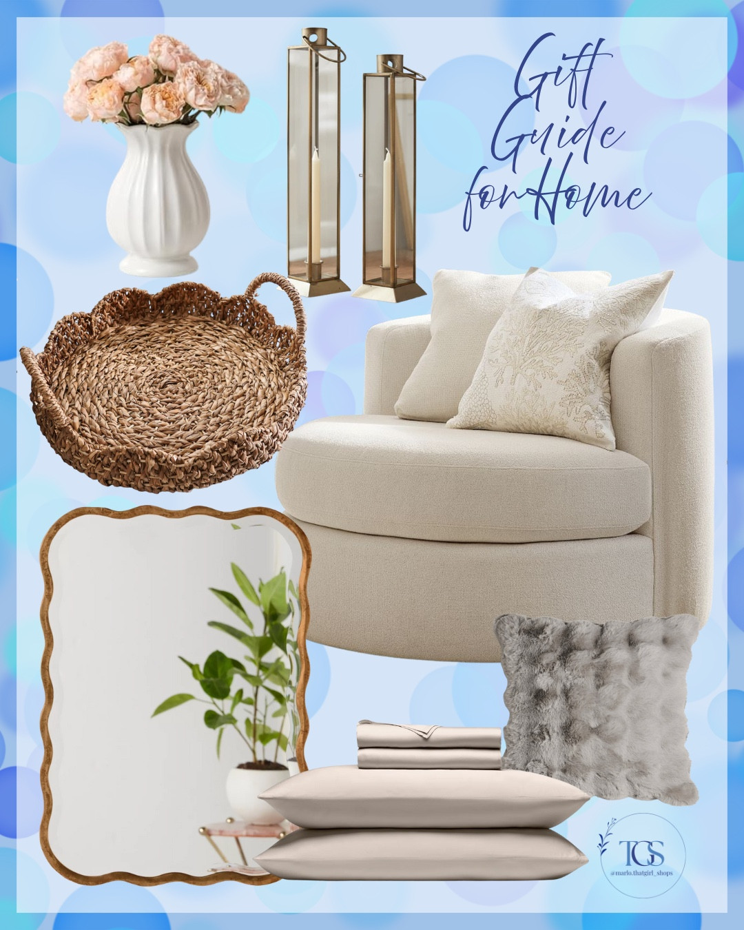 Need gift giving inspiration?!  I’ve got you! 

My 2025 Holiday Gift Guides are live!  

I’ve linked  some items here if you are giving yourself or a loved one the gift of a beautiful home this season. 

There is much more content under the PRODUCTS TAB of my shop.  Scroll down to GIFT GUIDES and tap SEE ALL. There you will find curated picks for Her, Him, Pets, Beauty Lovers, Techies, Travelers and more! 🎄
 
Make sure to save your favorites! 🎁
 
✨ I’ll keep adding new ideas all season, so check back often!
 
🏠 Follow for more real-life décor, gift inspiration, home finds, and organizing ideas for a home that’s pretty, not perfect!

#LTKHoliday #LTKGiftGuide #LTKHome