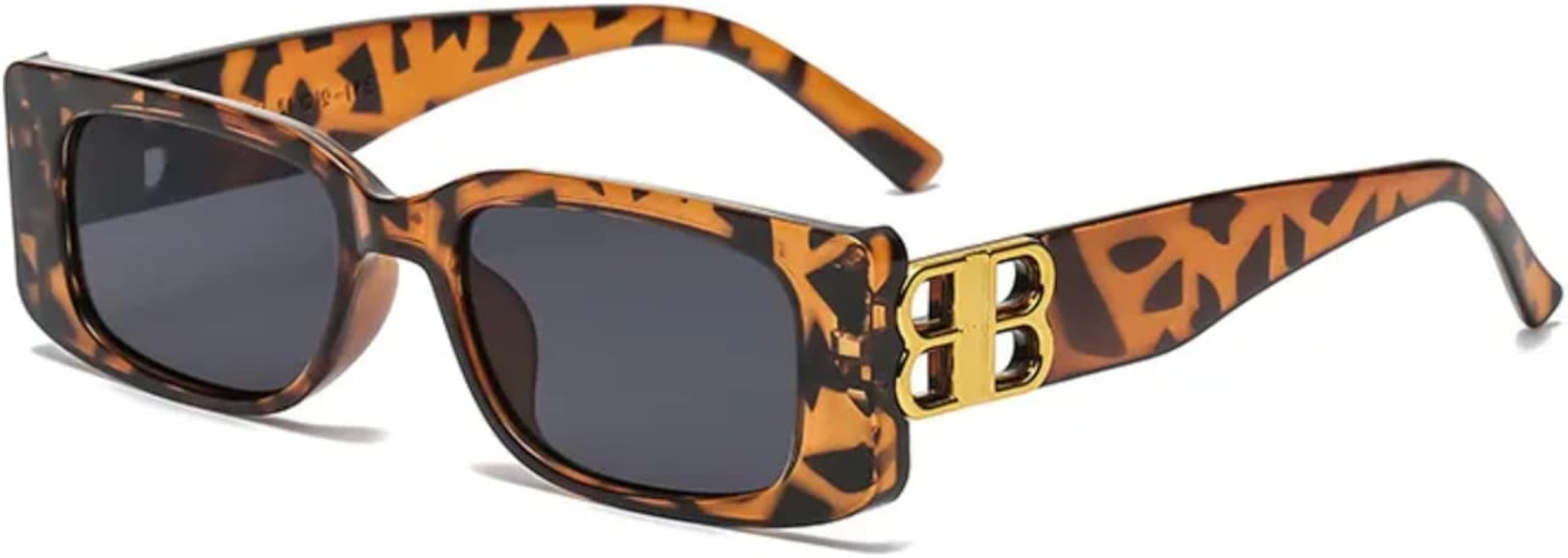 DUPER Rectangle Sunglasses Womens Trendy Taylor Swift Sunglasses – Mob Wife Aesthetic Black Sun... | Amazon (US)