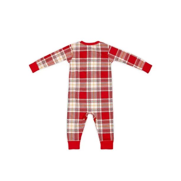 Derek Heart Classic Plaid Matching Family Christmas Pajamas Set - Walmart.com | Walmart (US)