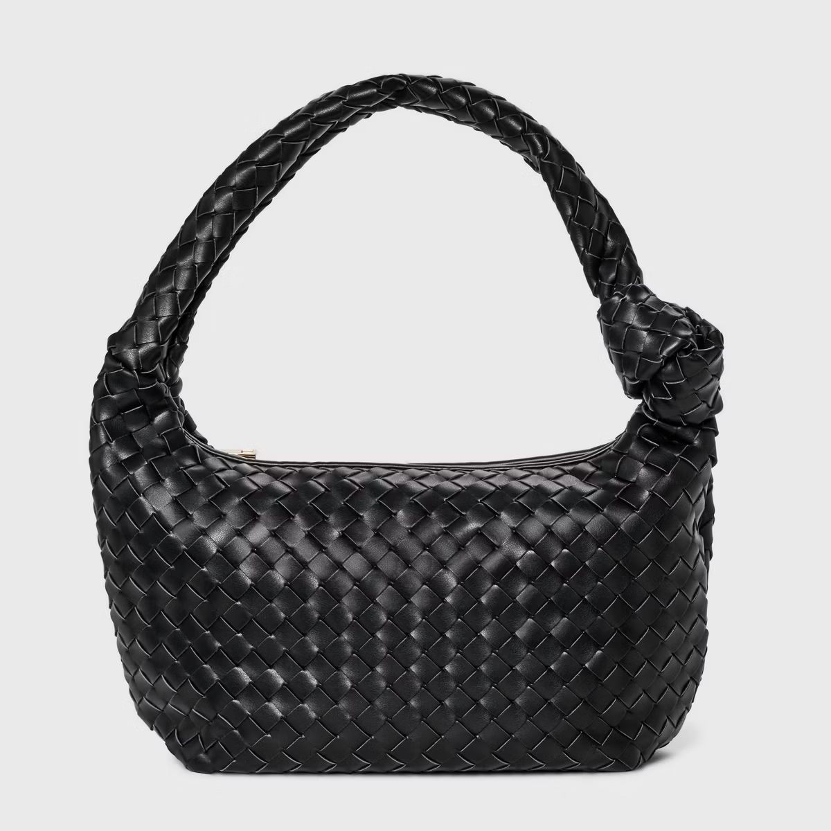 Woven Slouchy Shoulder Bag - A New Day™ Black | Target