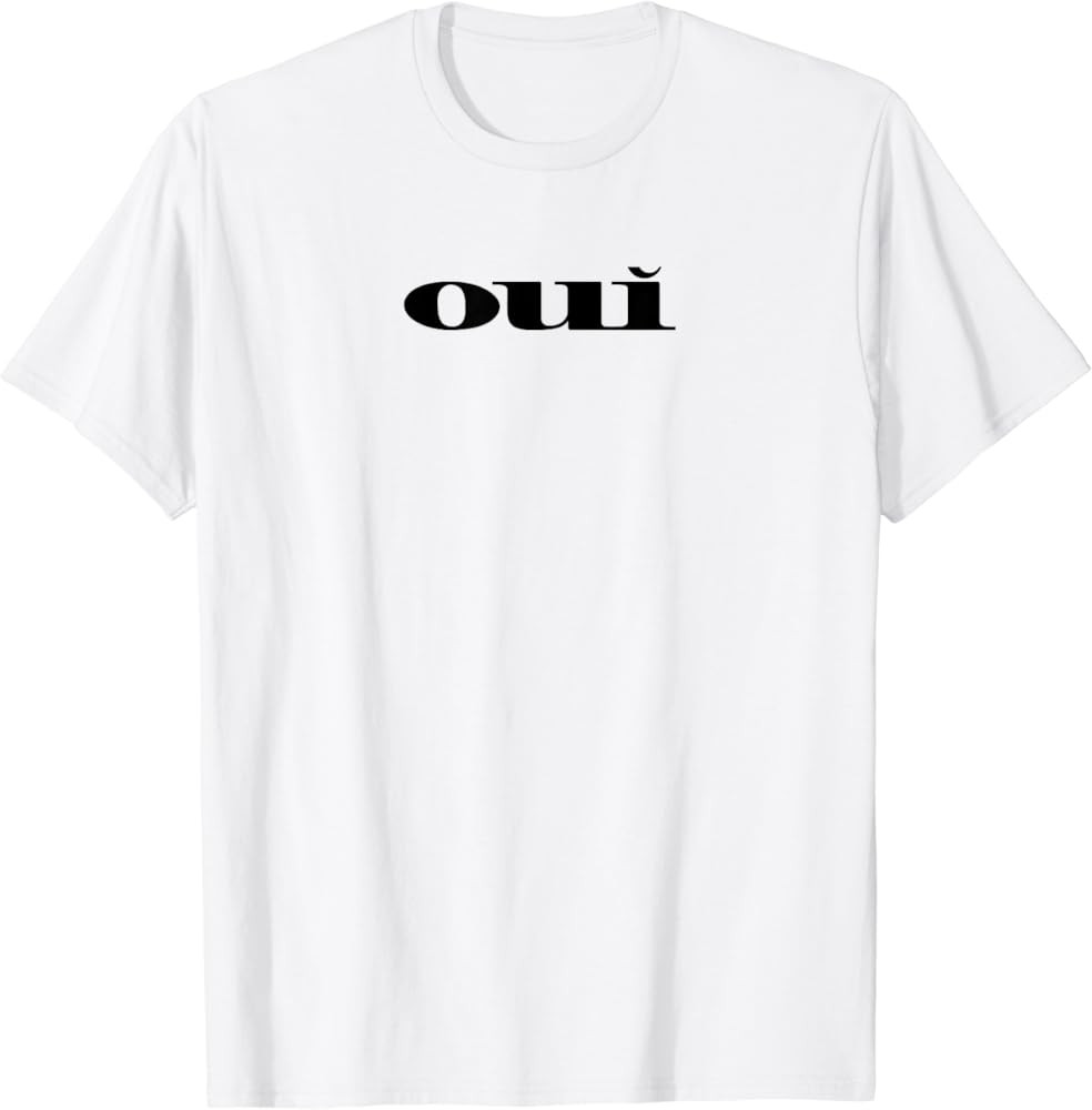 Oui Replica T-Shirt | Amazon (US)