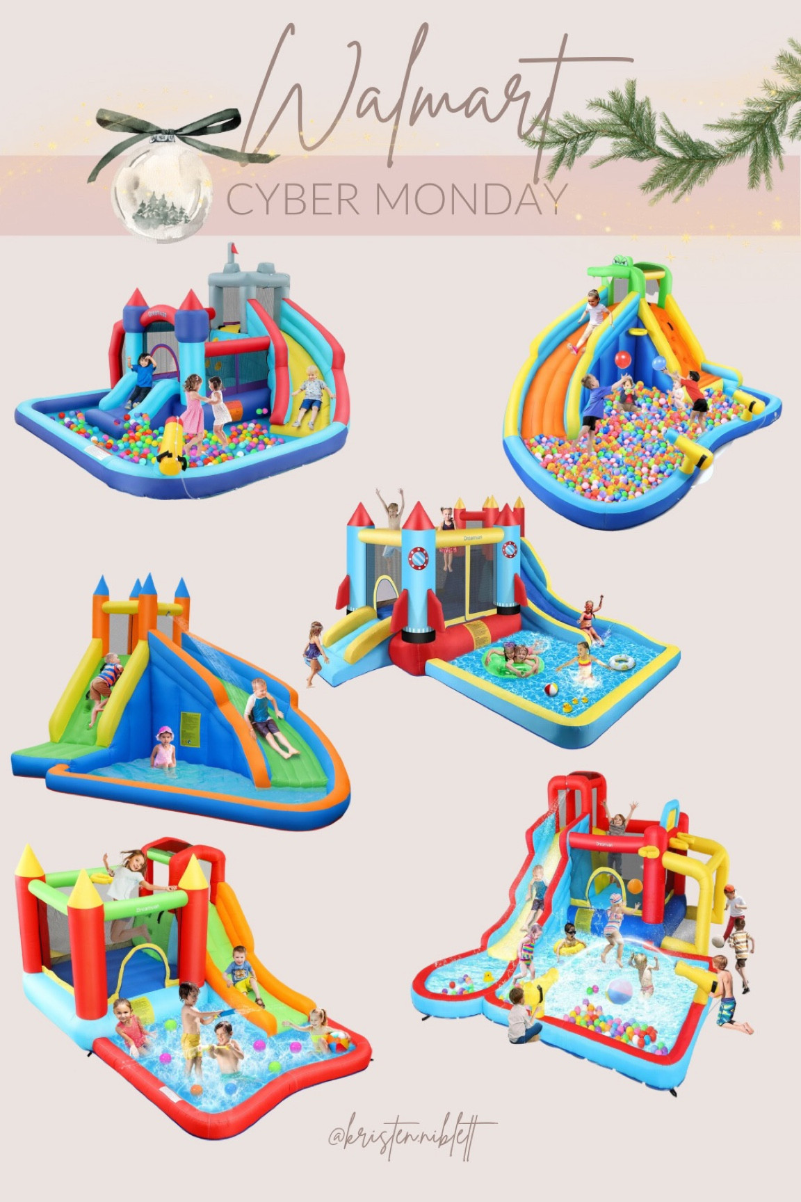 Walmart Inflatable bounce houses for sale! $100 savings!



Walmart gift guide. Kids gifts.