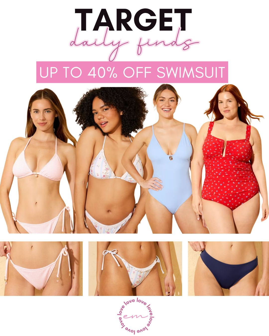 If you’re heading to the beach, pool, or a summer resort trip, these swimsuits are such a good find at up to 40% off. 
#swimsuitswomen #summerswimwear #beachvacationoutfits #flatteringswimsuits #womensbathingsuits #swimwearsale 

 #LTKOver40 #LTKSaleAlert #LTKPlusSize