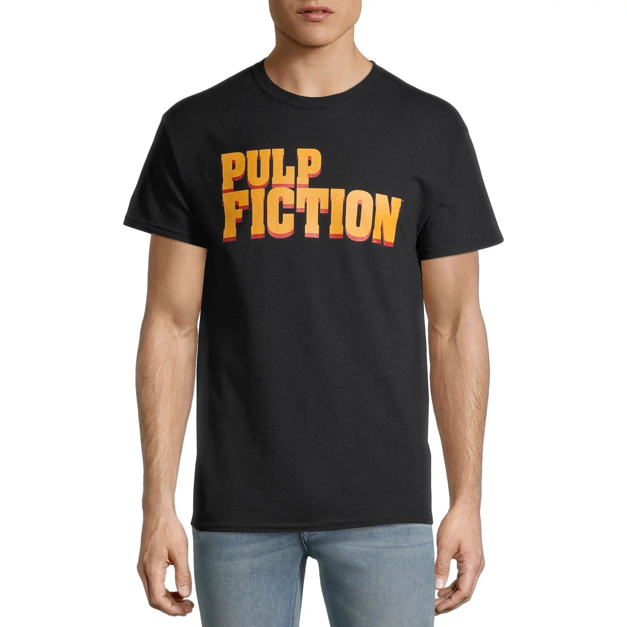 Pulp Fiction Classic Logo Men's and Big Men's Graphic T-Shirt | Walmart (US)