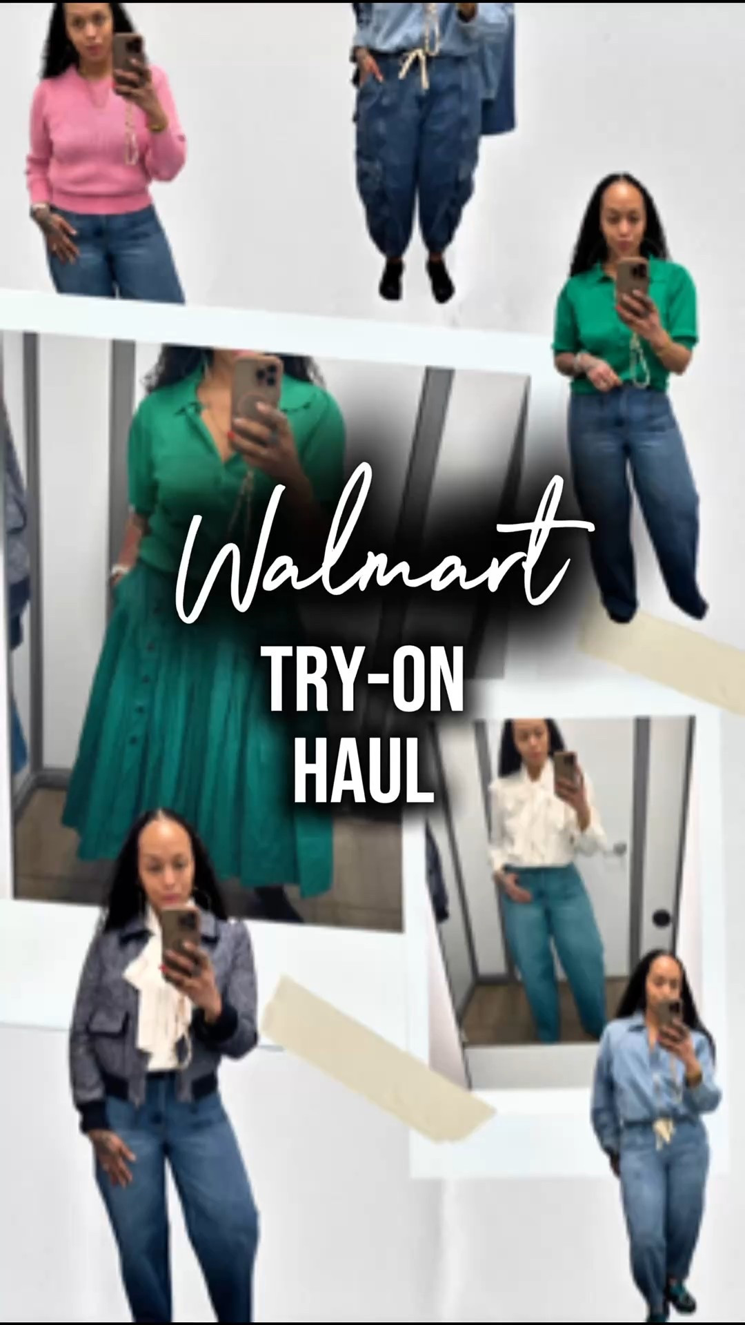 POV: You walked into Walmart for toothpaste and left with a whole new wardrobe 🛒✨

Listen… the quality?? The fit?? The PRICES??
These pieces are giving elevated, everyday, working-mom chic without touching my paycheck like that.

Affordable. Polished. Easy to style.
We are not gatekeeping grown & put-together on a budget.

Which look are you wearing first? 👀👇🏽
#WalmartFinds but make it classy.

For your reference I am 5’6 and 180lbs.

I’m wearing a size Large in tops and size 12 in jeans. The skirt is size medium. 

#LTKootd #LTKOver40 #LTKMidsize