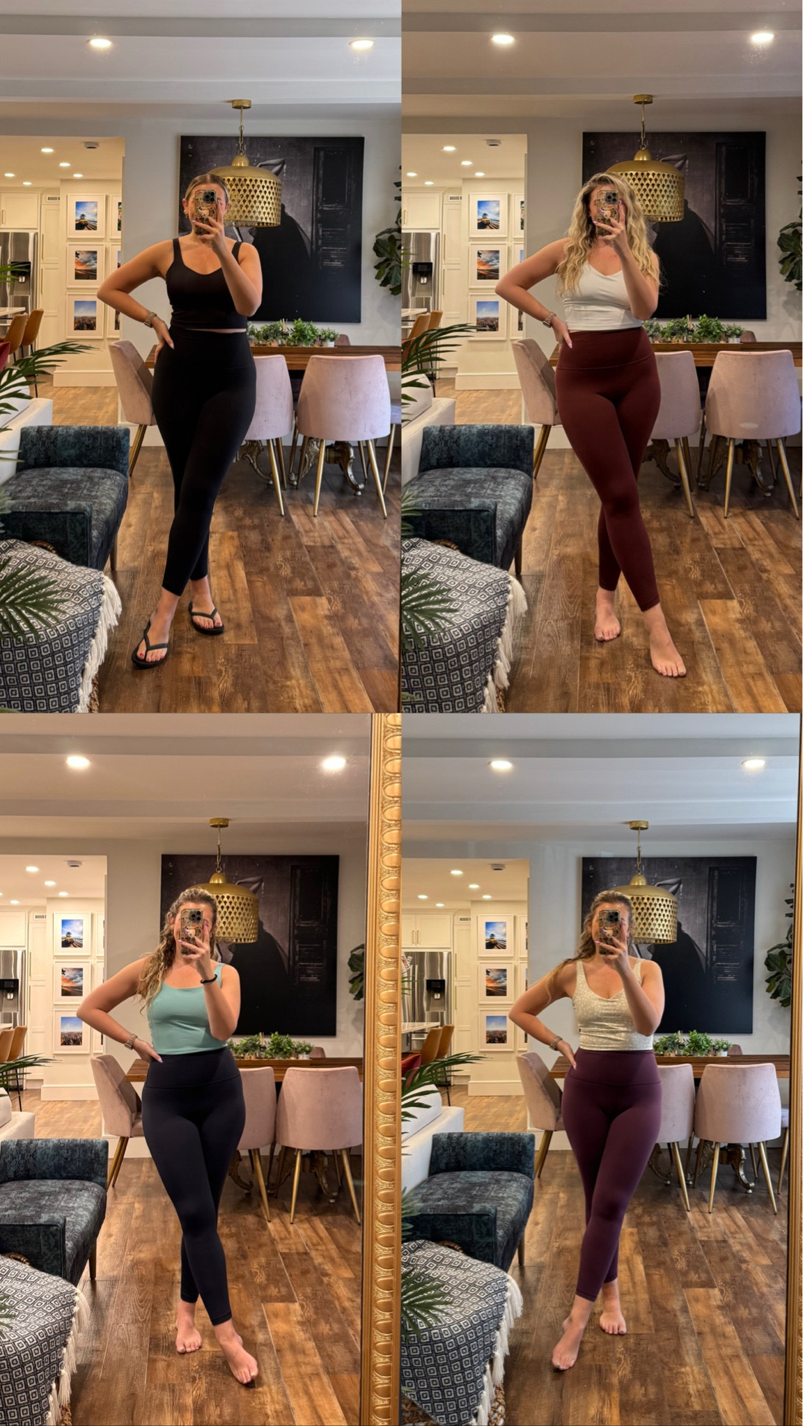 The only sports bra tops and leggings I wear. I take a large in both. Workout set, active, fitness, home workout 

 #LTKActive #LTKMidsize #LTKFindsUnder50