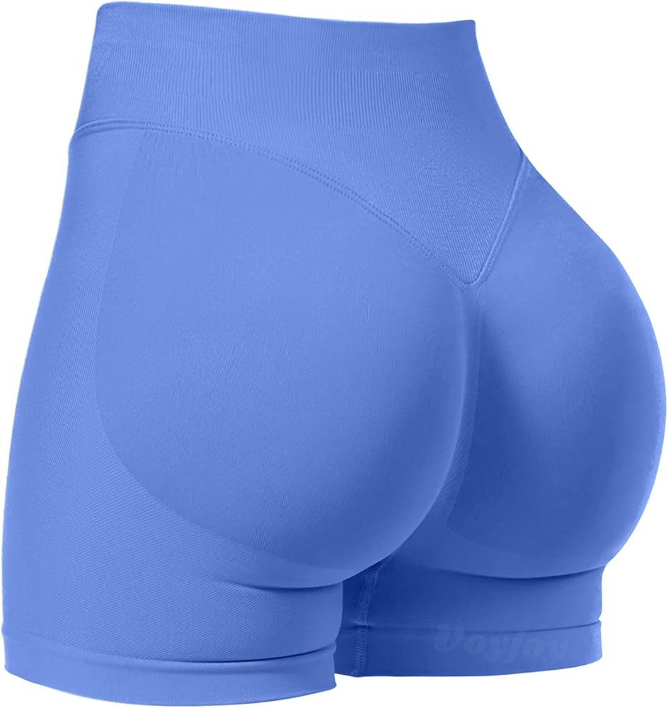 VOYJOY Women Workout Impact Shorts 2.5"/ 3.6"/ 4.5"/ 6" Scrunch Butt Lifting Gym Seamless Booty B... | Amazon (US)