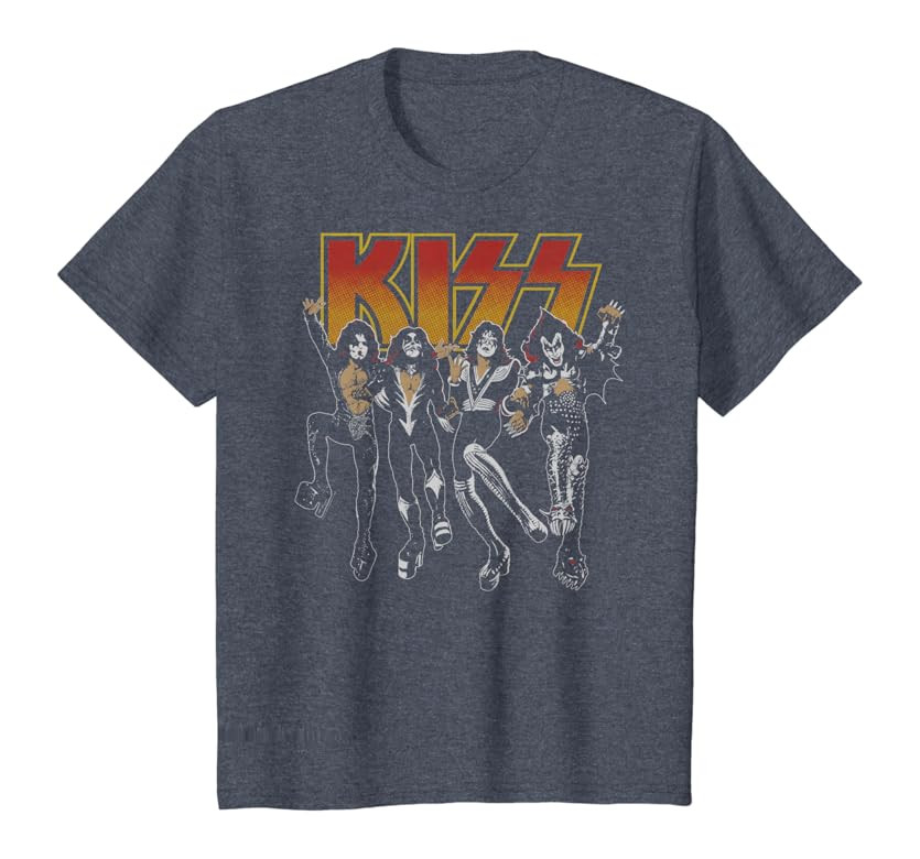 Amazon.com: KISS - Destroyer Cartoon T-Shirt : Clothing, Shoes & Jewelry | Amazon (US)