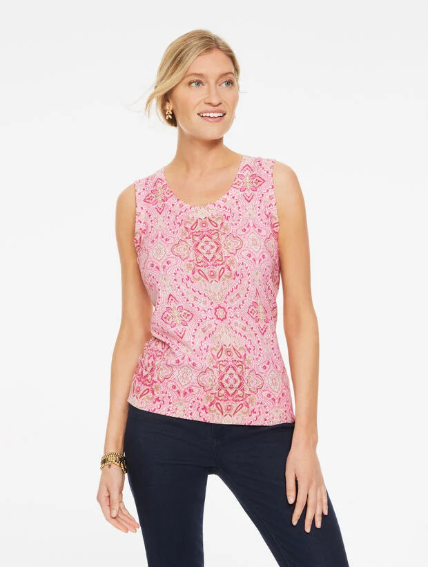 Charming Shell - Medallion Paisley | Talbots