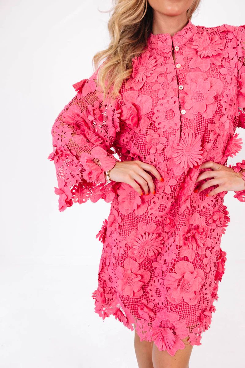 The Seraphina Dress - Hot Pink | The Impeccable Pig
