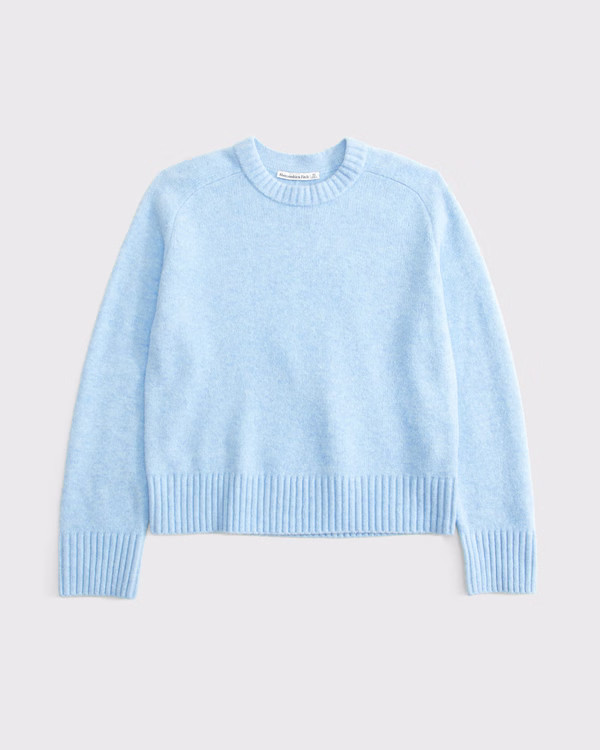 A&F Madeline Crew Sweater | Abercrombie & Fitch (US)