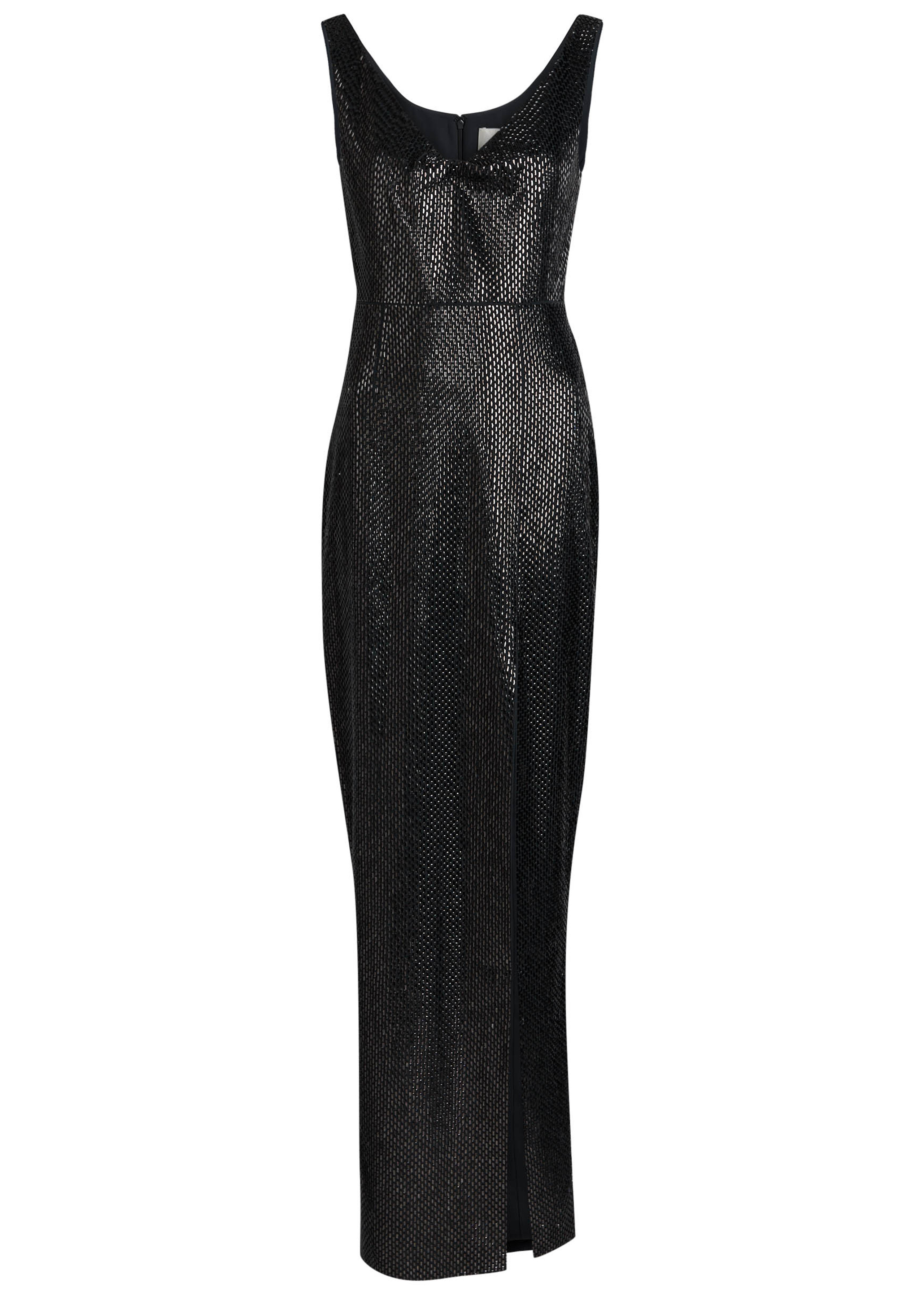 Crystal-embellished crepe gown | Harvey Nichols