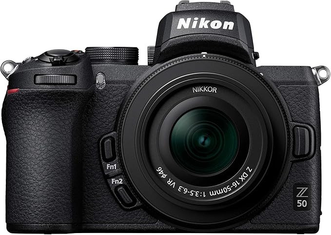 Nikon Z 50 with Wide-Angle Zoom Lens | Compact mirrorless stills/video camera with 16-50mm lens |... | Amazon (US)
