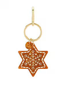 Solar Eclipse Hand-Painted Gingerbread Star Bag Charm + Keychain from Revolve.com | Revolve Clothing (Global)