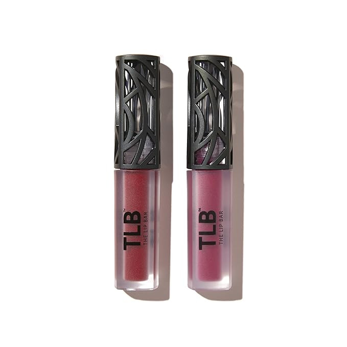 The Lip Bar Vegan Liquid Matte Mini Lipstick Duo Kit, High Pigment & Long Lasting, Bawse Lady + R... | Amazon (US)
