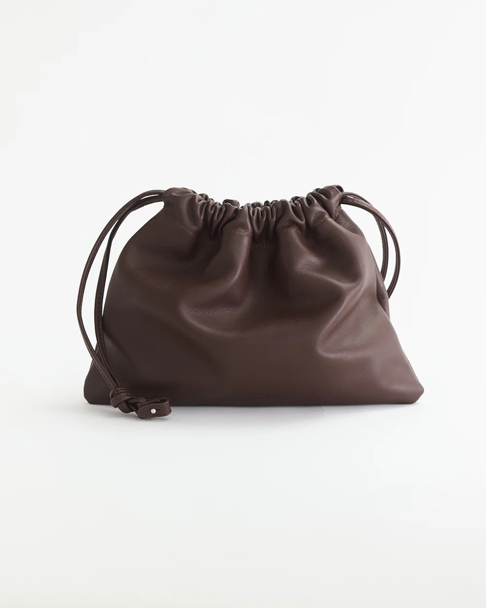Fin Drawstring Pouch in Coffee | The Horse (US, AU, UK, NZ)
