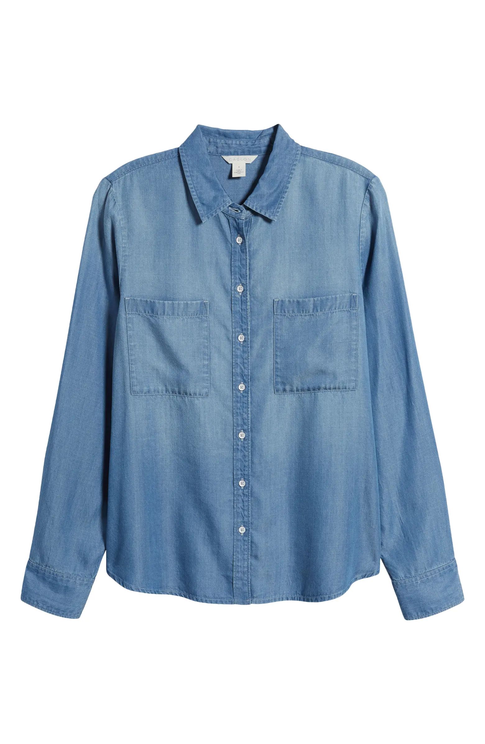 Chambray Button-Up Shirt | Nordstrom