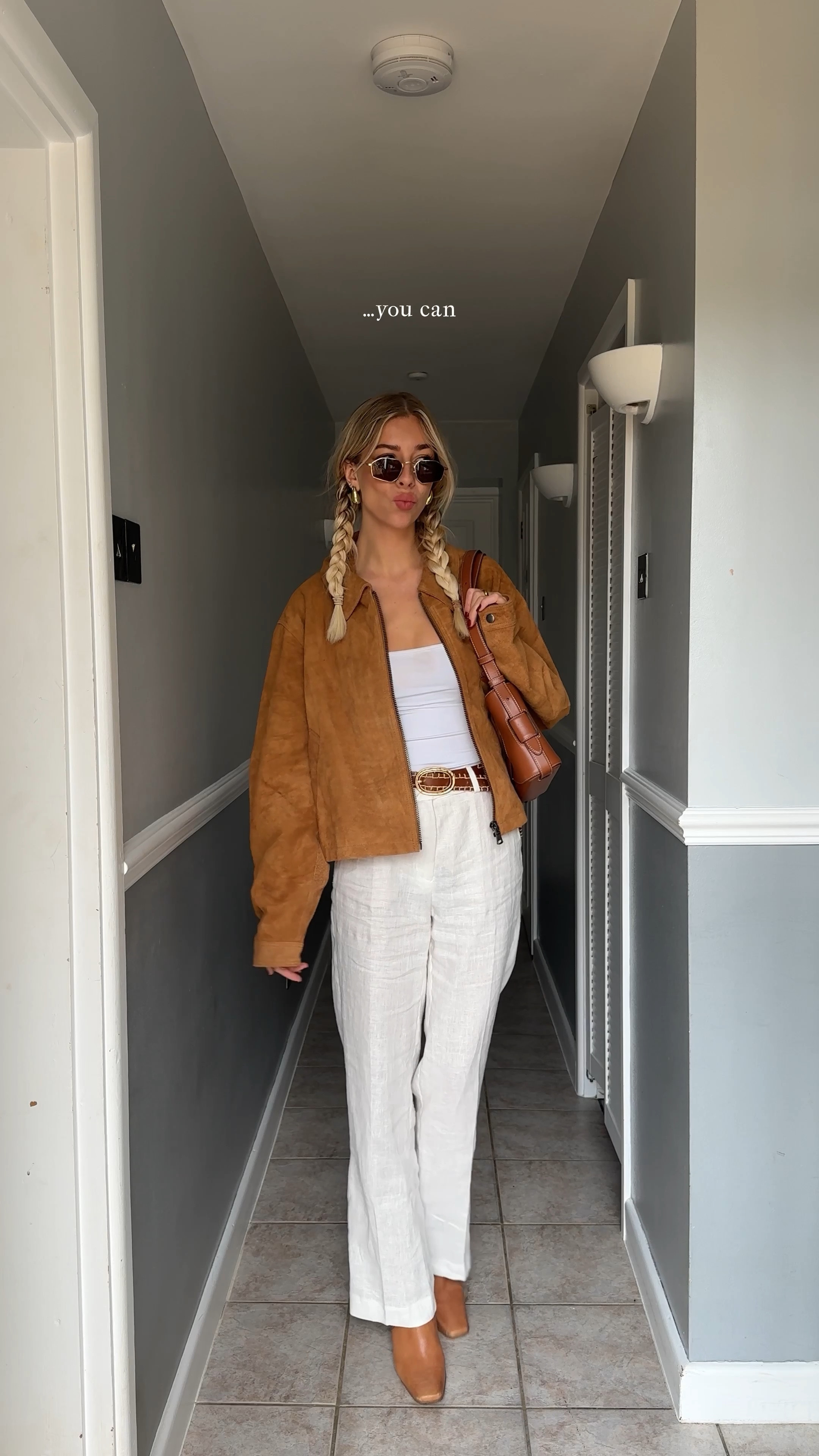 Autumn outfits, ASOS haul, linen trousers, short sleeve cardigan, skort, borg jacket, trench coat, flared jeans, heeled knee boots, faux suede jacket, transitional outfit 

#LTKuk #LTKstyletip #LTKautumn