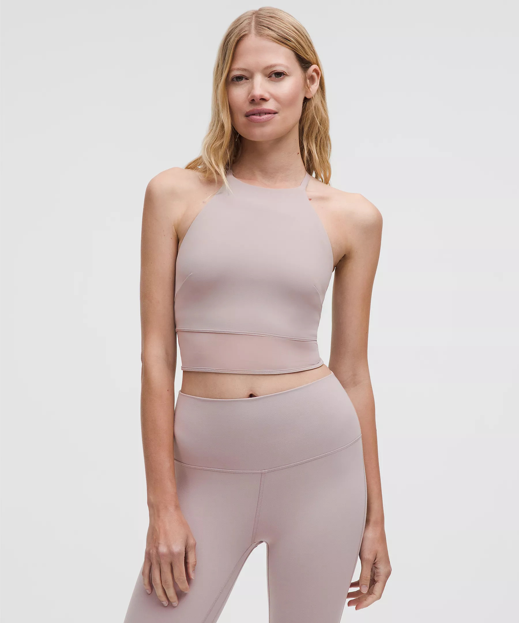 Nulu High-Neck Mesh-Hem Tank Top | Lululemon (US)