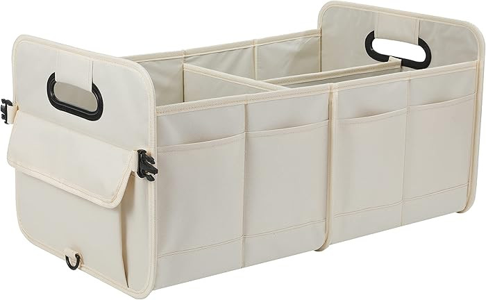 Car Trunk Organizer Car Storage Organizer Collapsible Multi Compartment Car Organizer ... | Amazon (US)
