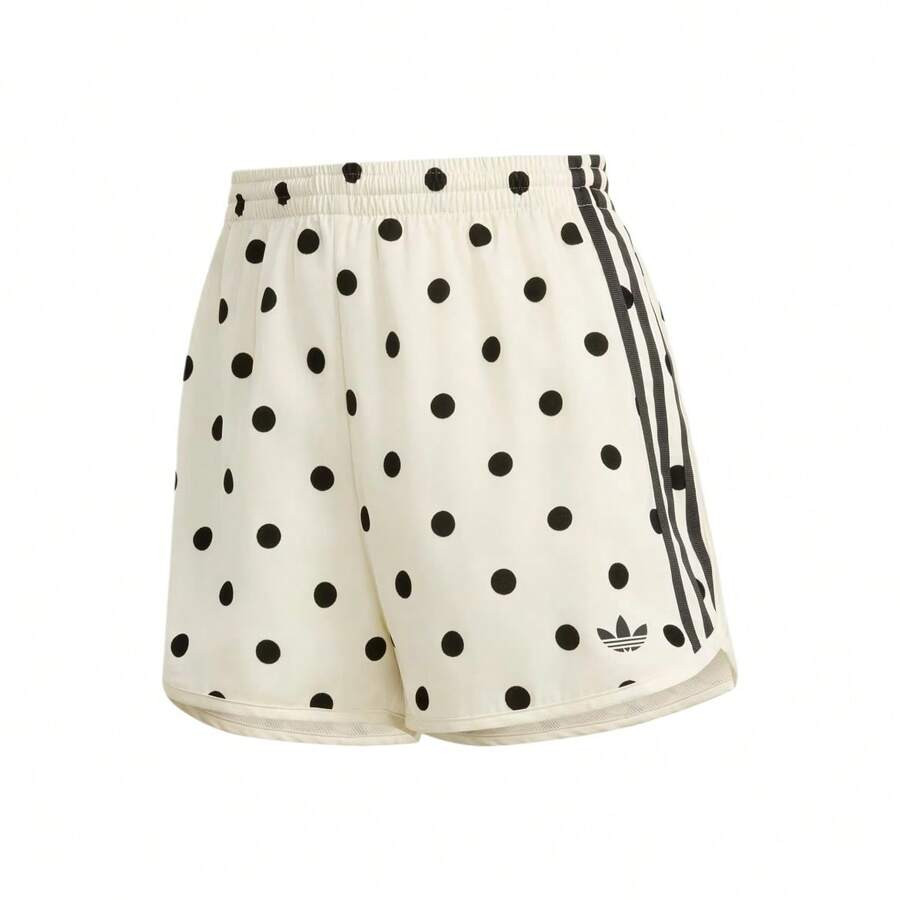 LocalADIDAS ORIGINALS Women Polka Dot Print Athletic Shorts, Elastic Waist Casual Sports Shorts W... | SHEIN