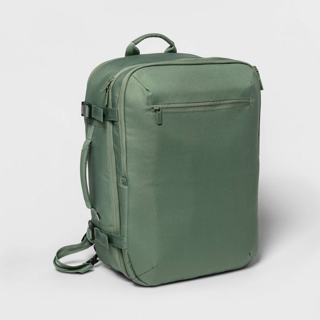 35L Medium  Travel Backpack Green - Made By Design™ | Target