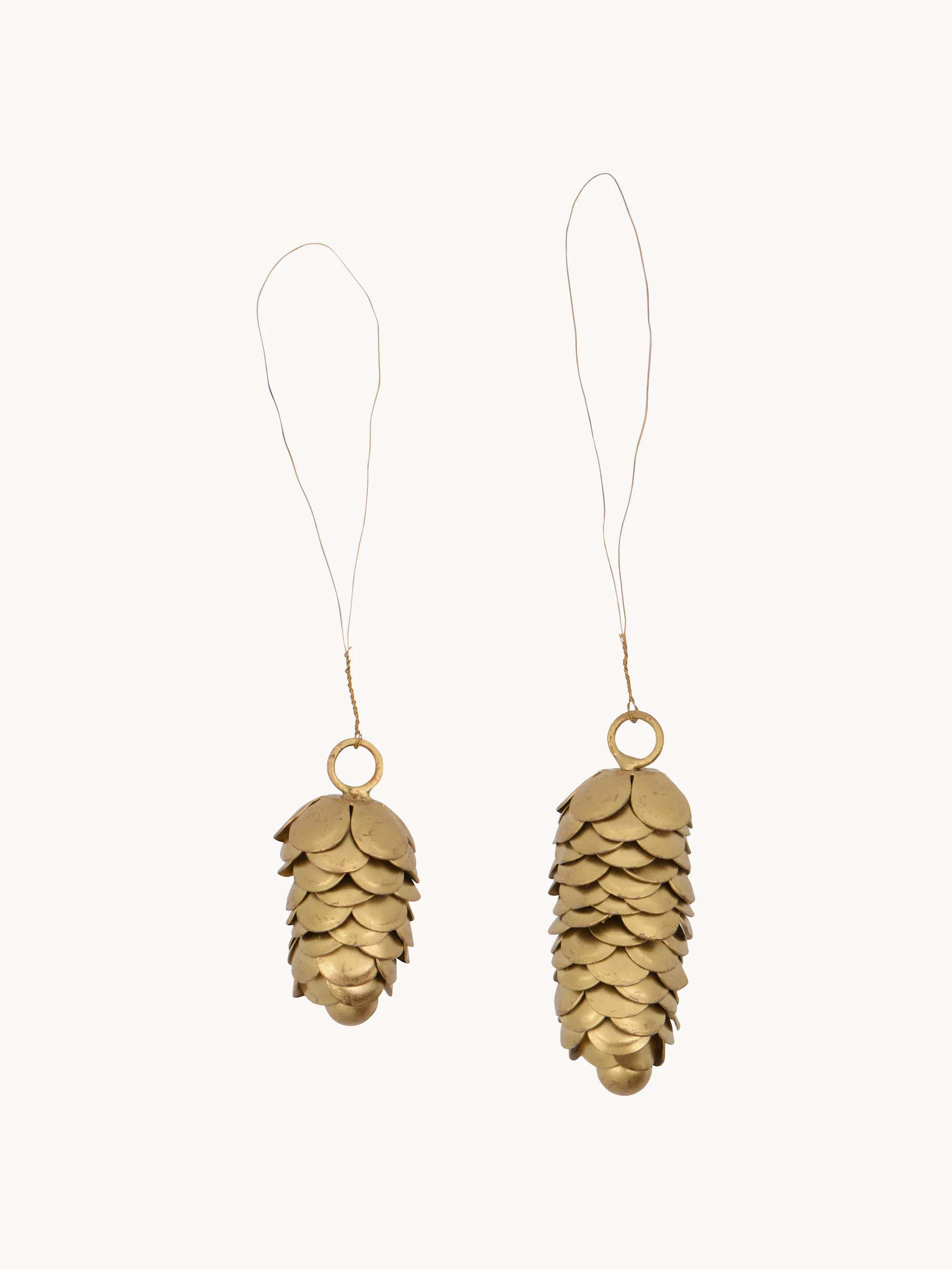 Handmade Christmas Ornaments Cone, Set of 2 | Westwing EU