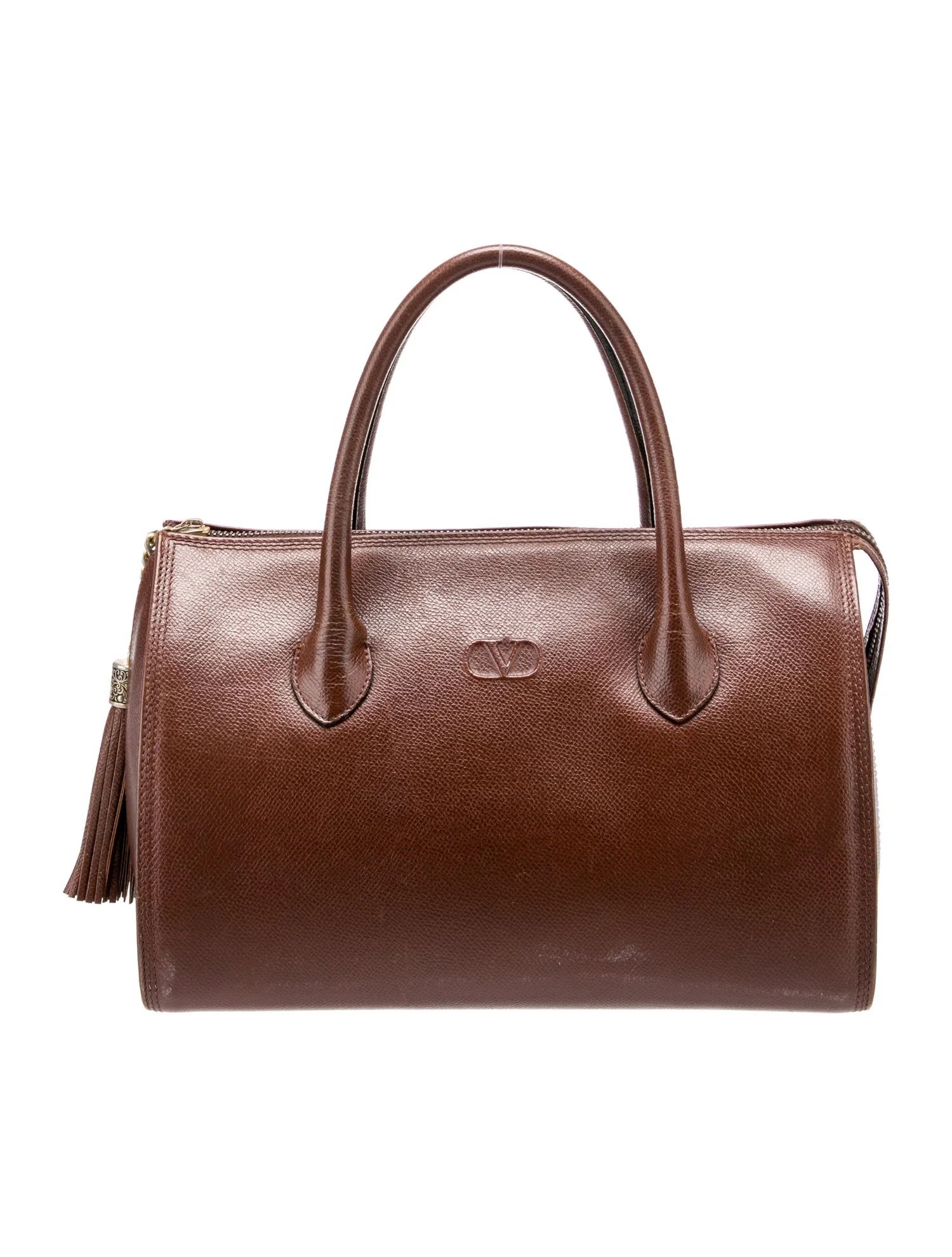 Vintage Leather Handle Bag | The RealReal