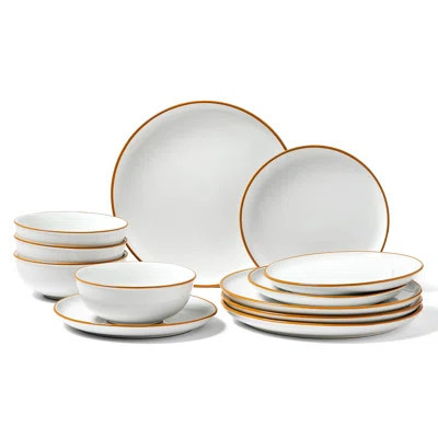 Dinnerware Set Ceramic Plates and Bowls Sets | Wayfair North America