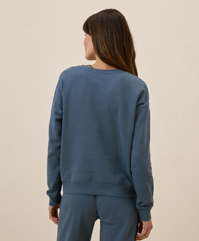 Women’s Cloud Brushed Fleece Crew Sweatshirt made with Organic Cotton | Pact | Pact Apparel