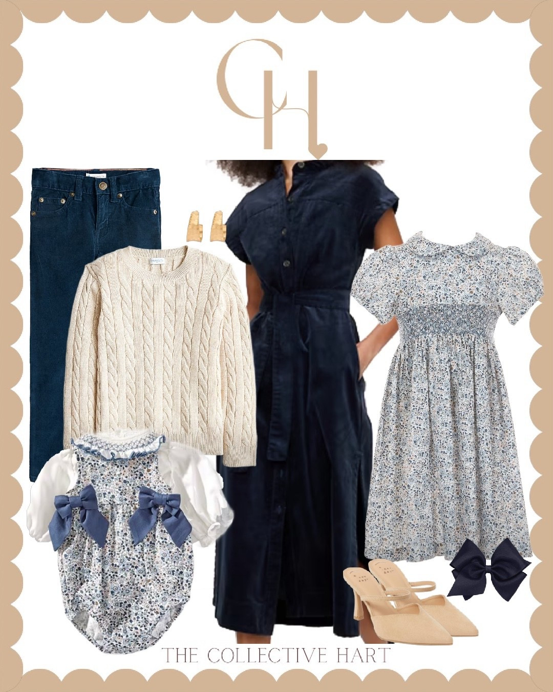 Family Photo Outfit Inspo I'm loving for fall pictures! Linked more too!