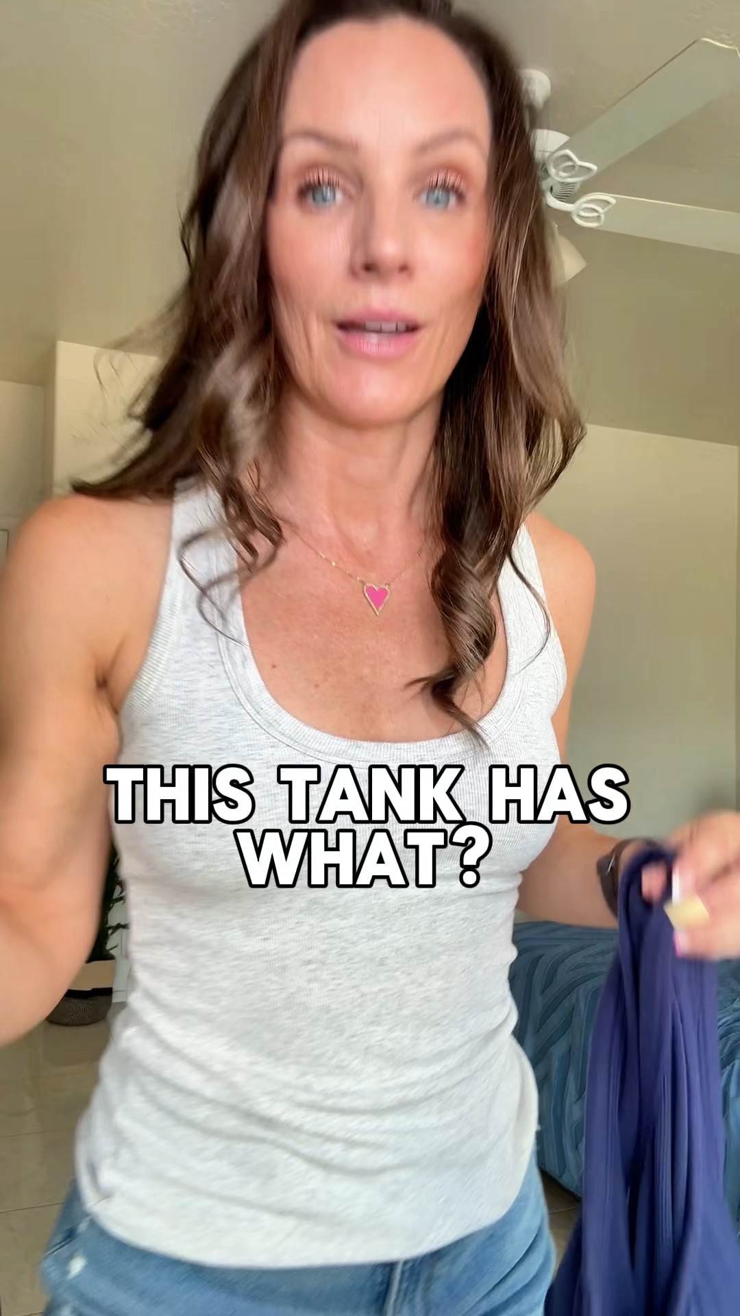 This is the kind of top that works for errands, lunch, or dressing up with jeans. I love versatile basics like this.
.
#klassynetwork #klassybrami #bramitank #builtinbra #bratops

#LTKgrwm #LTKOver40