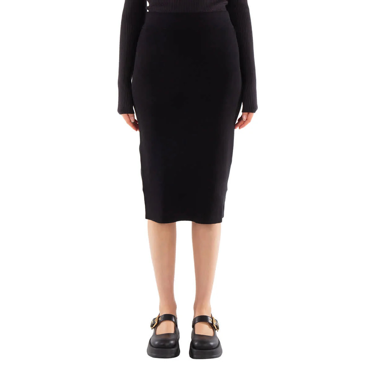 Calvin Klein Cotton Knit Pencil Skirt | Shop Simon