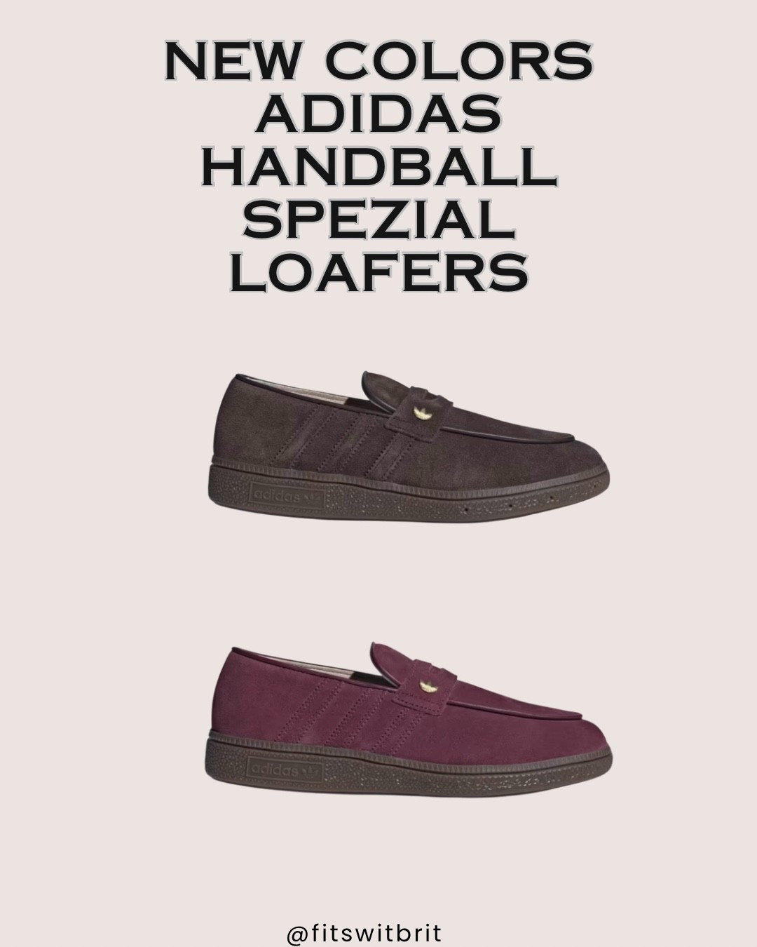 New colors dropped for the Adidas Handball Spezial Loafers  