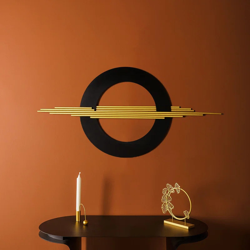 ARTEPERA Geometa 3D Modern Metal Wall Decor (Hangable Horizontally or Vertically) & Reviews | Way... | Wayfair North America