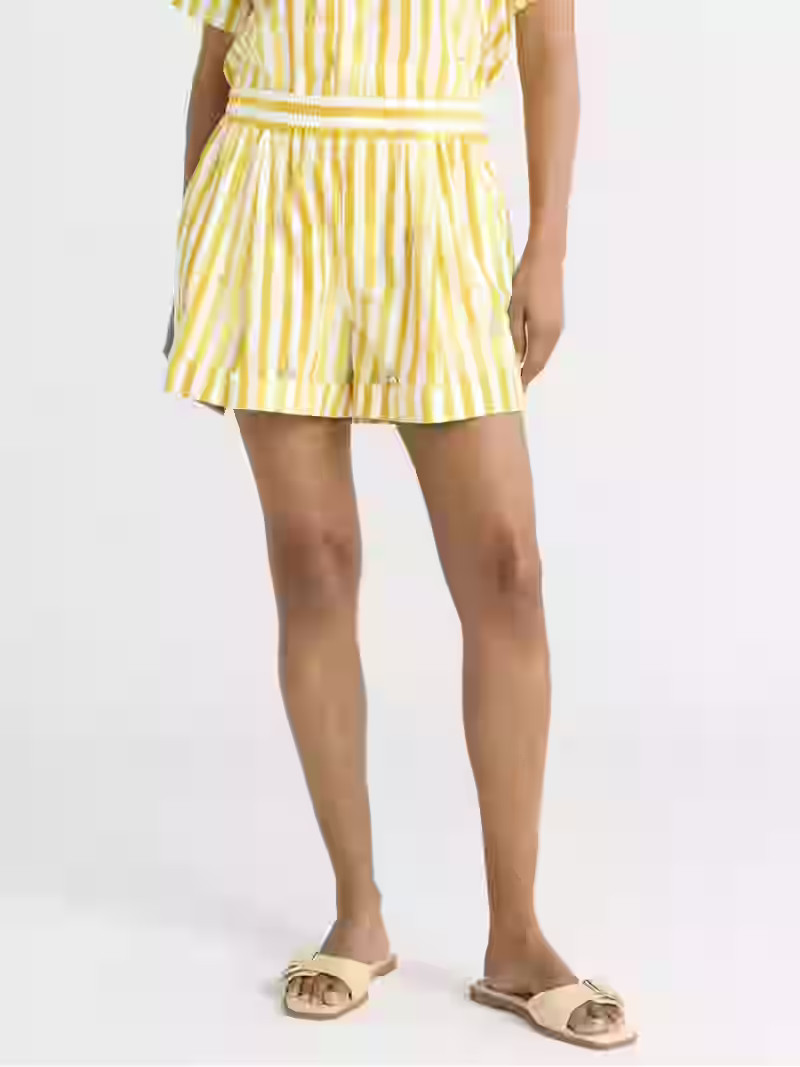 Free Assembly Women's Embellished Pull On Cotton Shorts, 3.5" Inseam, Sizes XS-XXL | Walmart (US)