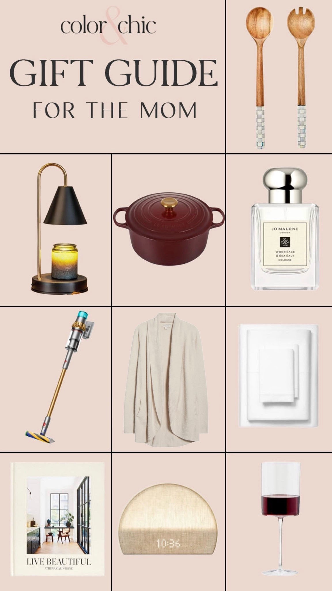 Gift guide for the mom! Perfect for new moms, mother in laws, your mom, and more 

#LTKGiftGuide #LTKmomlife #LTKHoliday