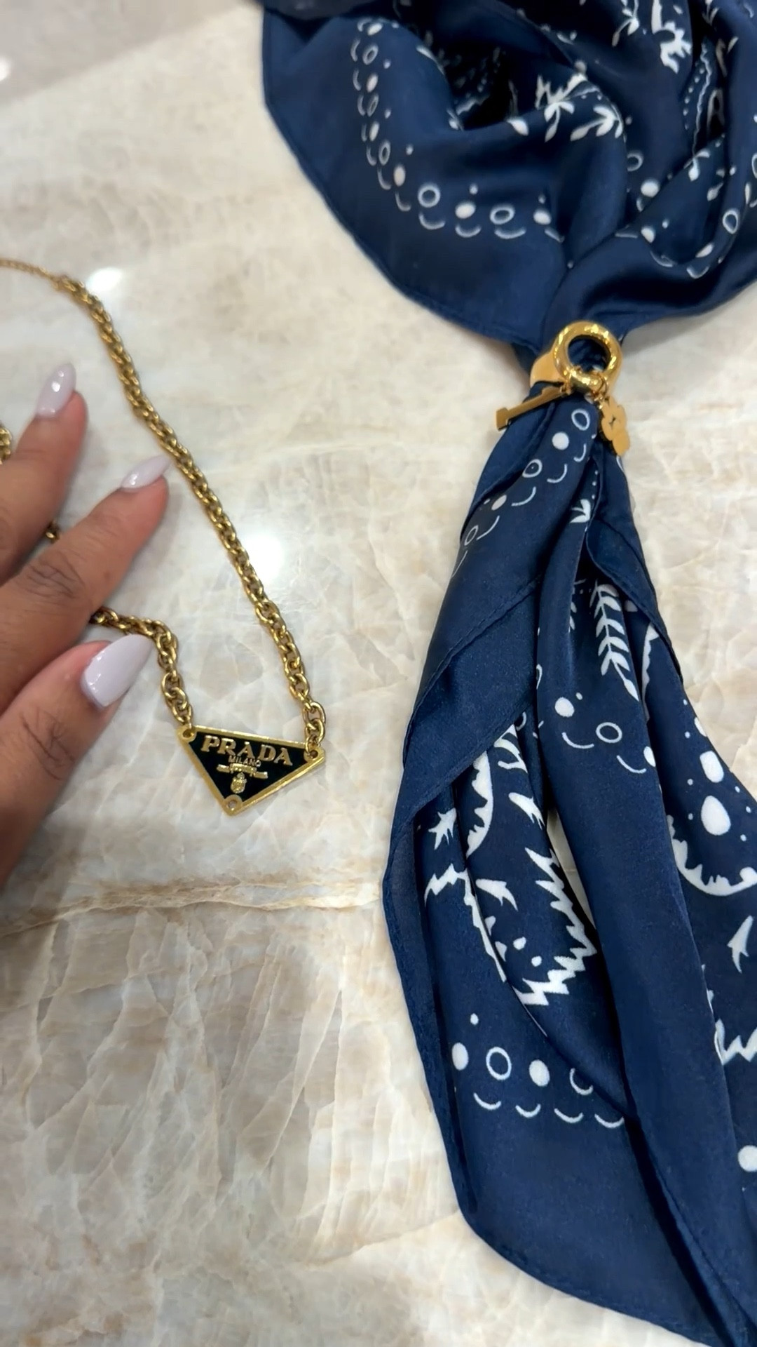 Prada necklace on a deal. Use TARYNNEWTON to save!

#LTKHoliday #LTKGiftGuide #LTKCyberWeek