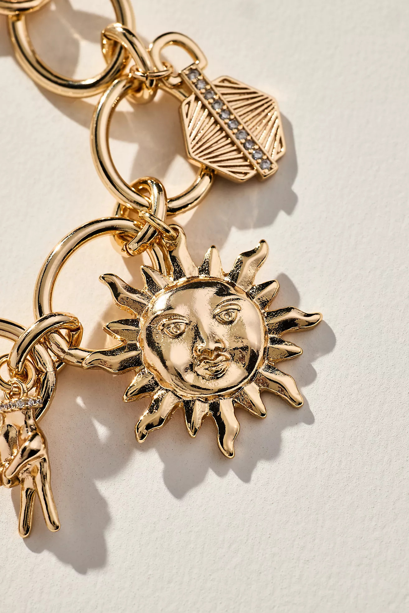 Chunky Charm Bracelet | Anthropologie (US)