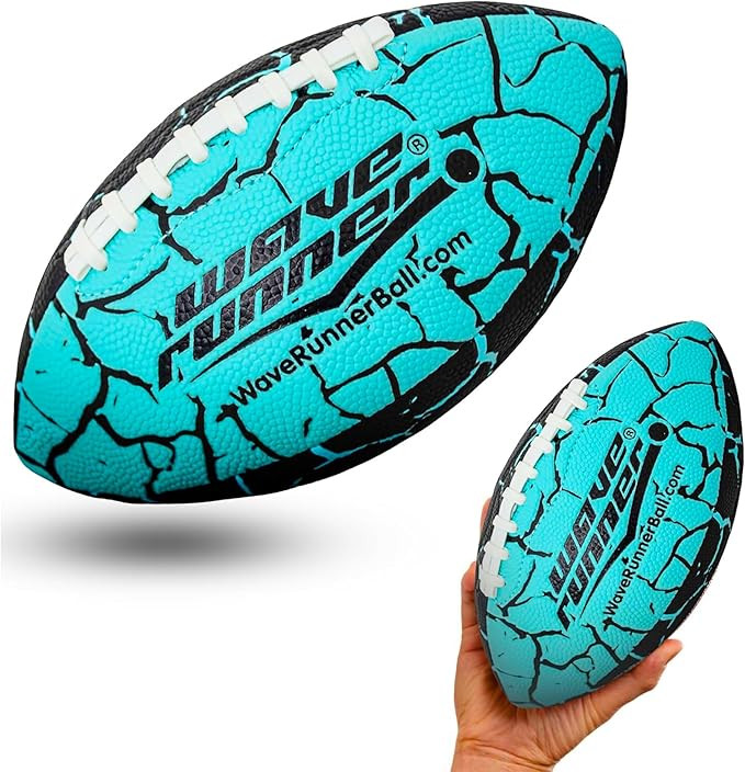 Wave Runner Grip It Waterproof Junior Size Football, 9.25 Size, Durable & Double Laced, Perfect f... | Amazon (US)