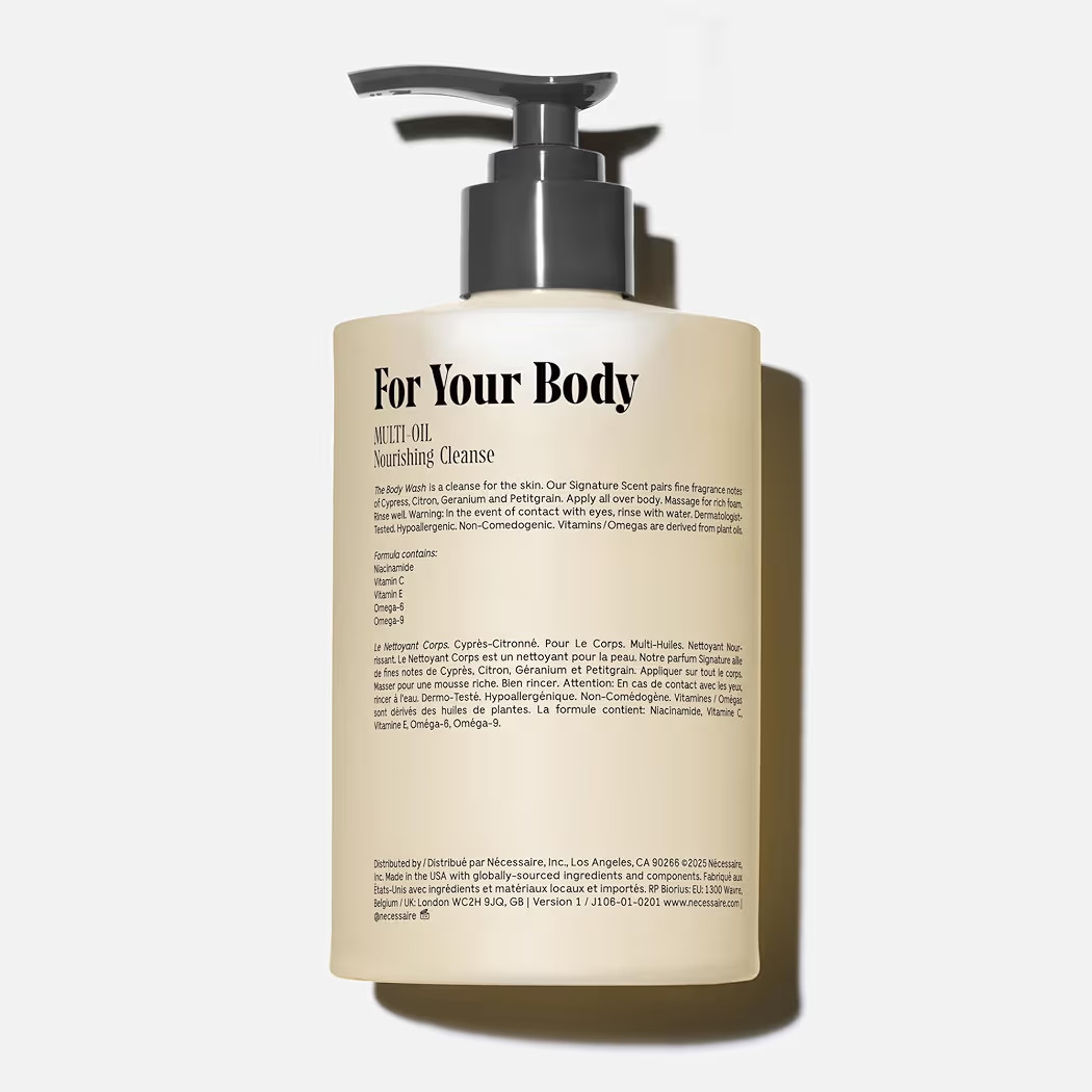 Nécessaire The Body Wash Olibanum. Natural Body Wash for Women + Men. Radiance Cleanse. Multi-En... | Amazon (US)