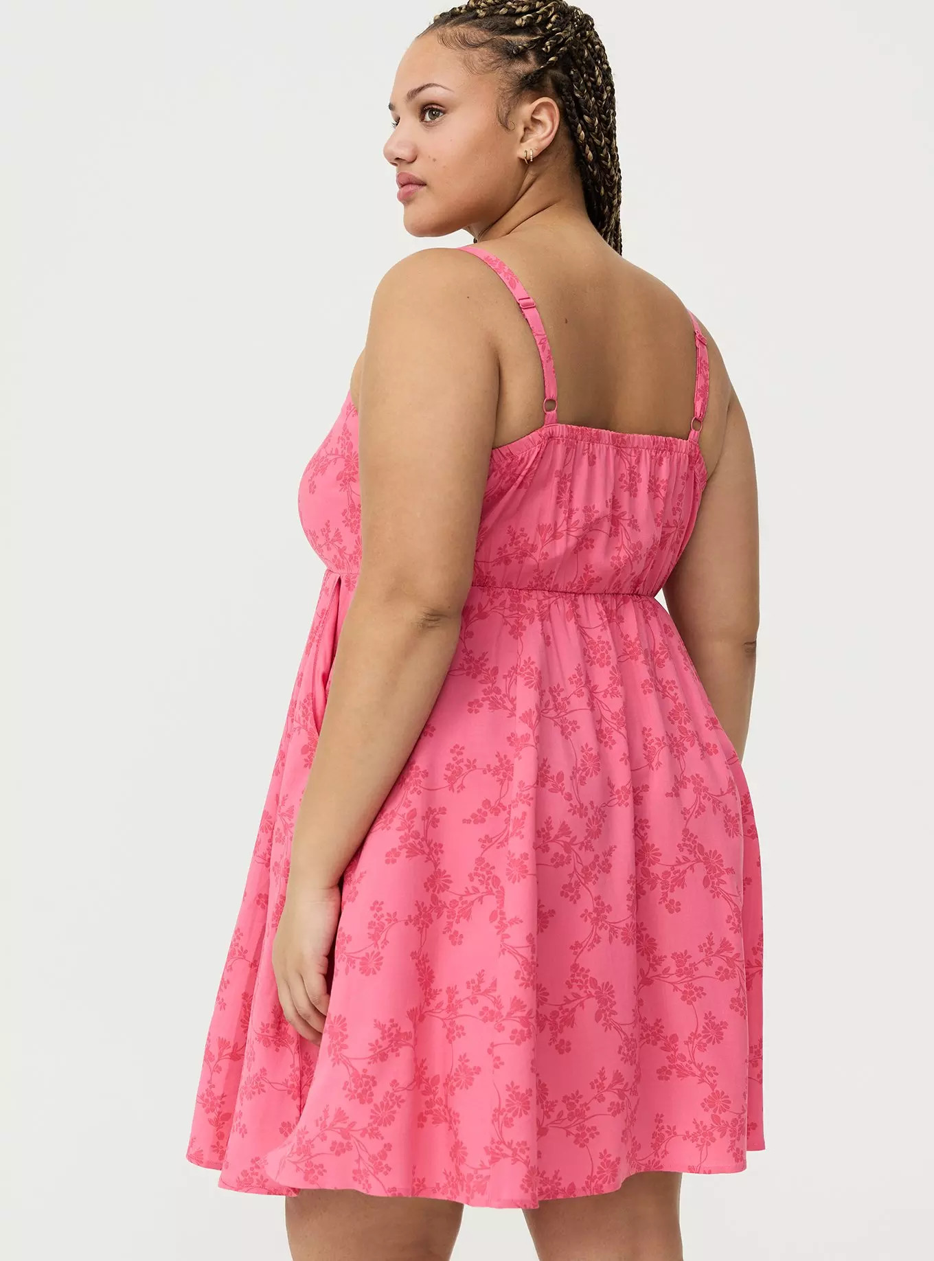 Mini Challis Skater Dress | Torrid (US & Canada)